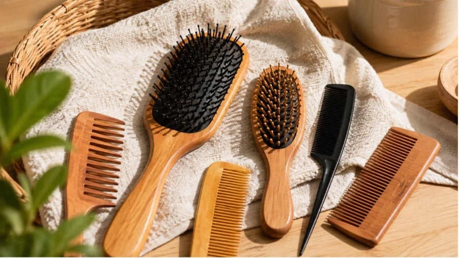 Dùng chung lược với người bị bệnh ngoài da có thể gây lây truyền