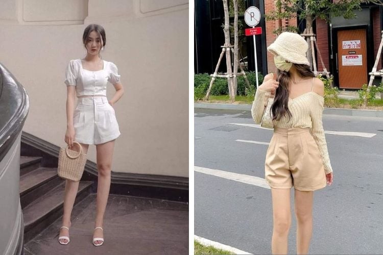 Người có phần hông rộng hoặc đùi đầy đặn nên ưu tiên quần dáng chữ A hoặc ống suông để tạo cảm giác đôi chân thanh thoát hơn. 