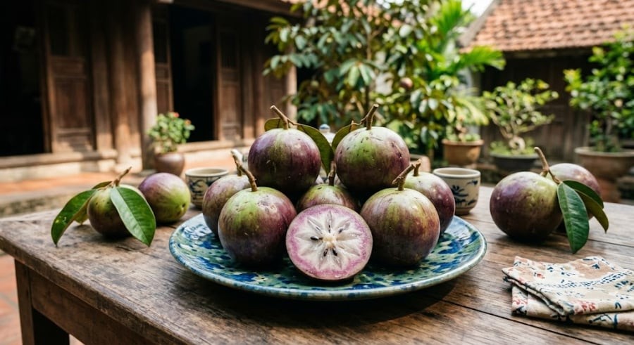 Vú sữa là nguồn cung cấp kali tự nhiên phong phú. Khoảng chất này đóng vai trò then chốt trong việc duy trì cân bằng điện giải, thúc đẩy cơ thể đào thải natri (thành phần chính của muối) qua đường nước tiểu.