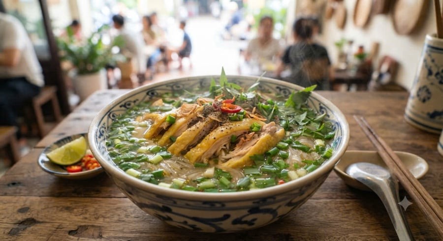 Cách nấu miến gà ngon 