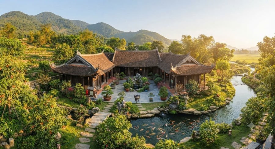 Nhà có phong thủy tốt càng ở càng giàu 