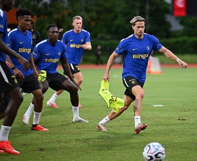 Mudryk đã trở lại sau quãng thời gian bị cấm thi đấu vì doping. Ảnh: Getty Images.