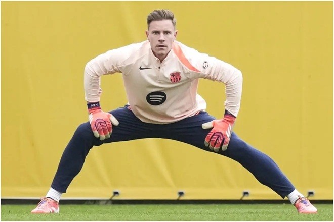 Marc-Andre ter Stegen tiếp tục được cho mượn. Ảnh: Marca.