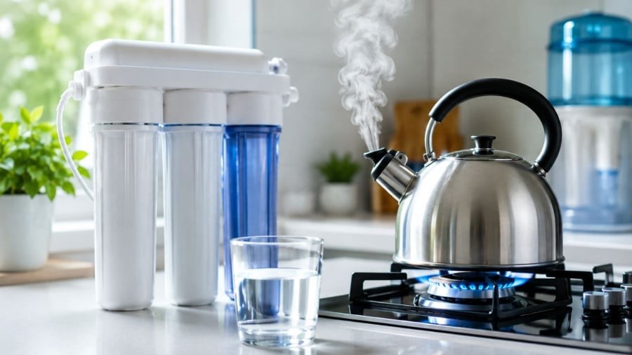 Có nên đun sôi nước đã lọc qua máy lọc?
