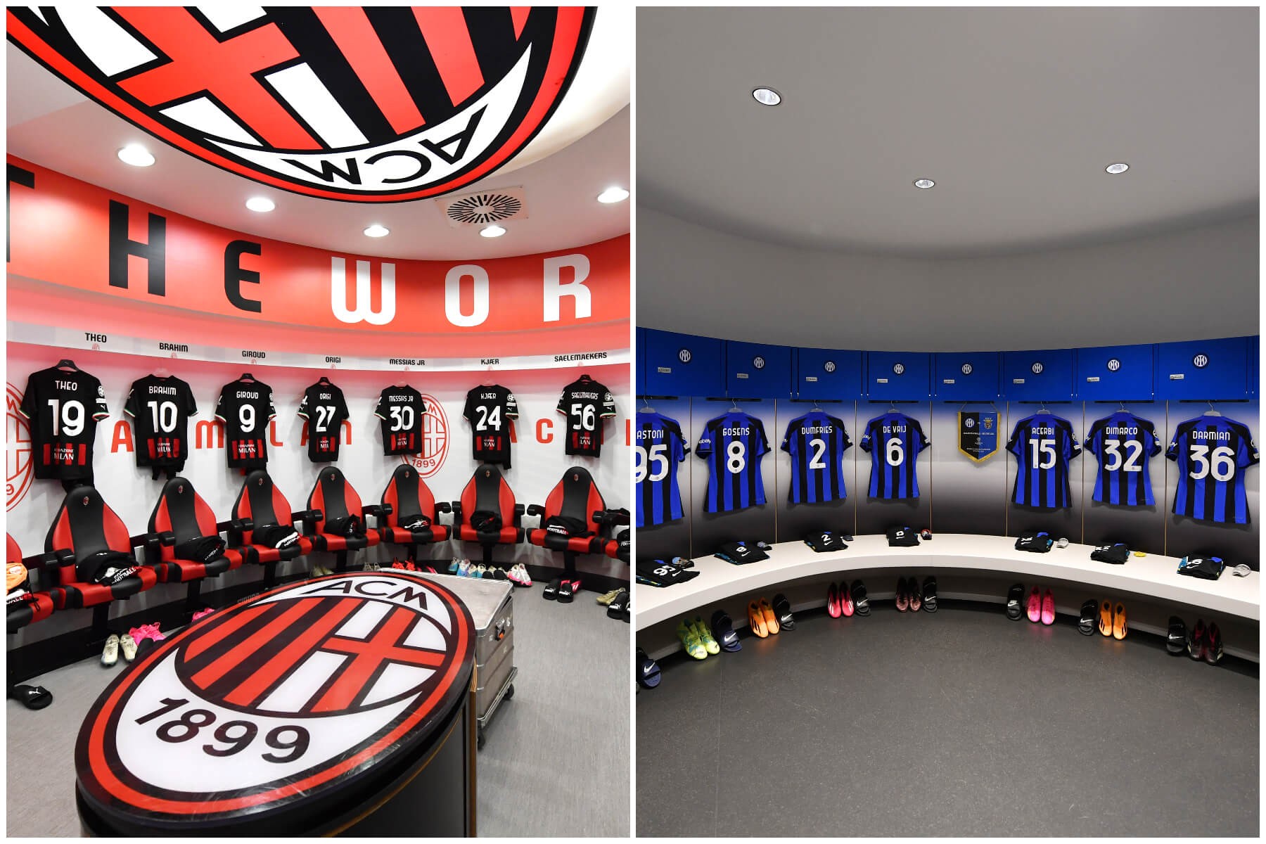 Derby Milan hội tụ nghệ thuật và sự kình địch khốc liệt. Ảnh: Getty Images.