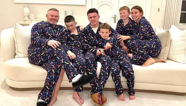 Gia đình Wayne Rooney. Ảnh: Instagram