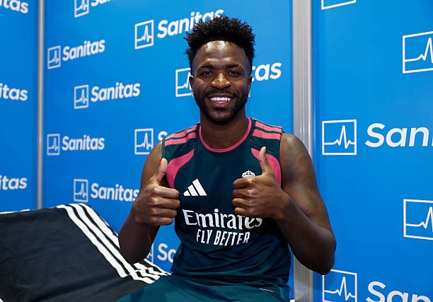 Vinicius là mục tiêu hàng đầu của Arsenal. Ảnh: Getty Images. 