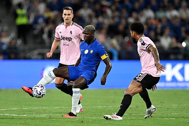 Trận đấu giữa Chelsea và Juventus diễn ra giằng co.