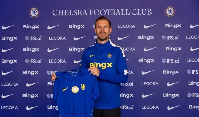 Henderson đã cập bến Chelsea. Ảnh: Chelsea.