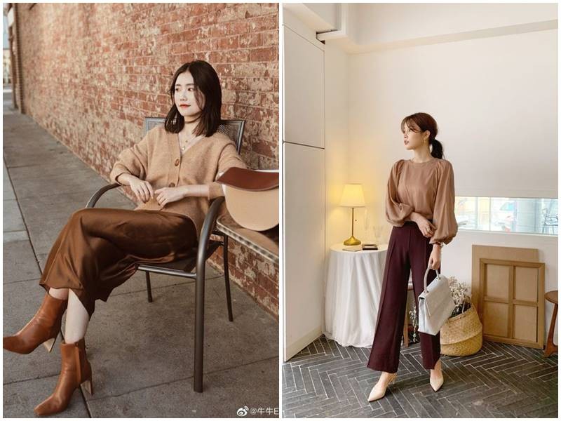 Thiết kế ôm nhẹ ở phần hông rồi buông thẳng xuống cổ chân tạo cảm giác đôi chân dài và thanh thoát hơn. 