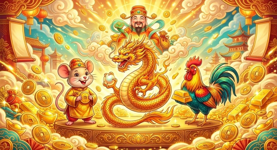 Tuổi Tý, Thìn và Dậu được dự báo là 3 con giáp có vận tài lộc nổi bật nhất trong tuần tới.