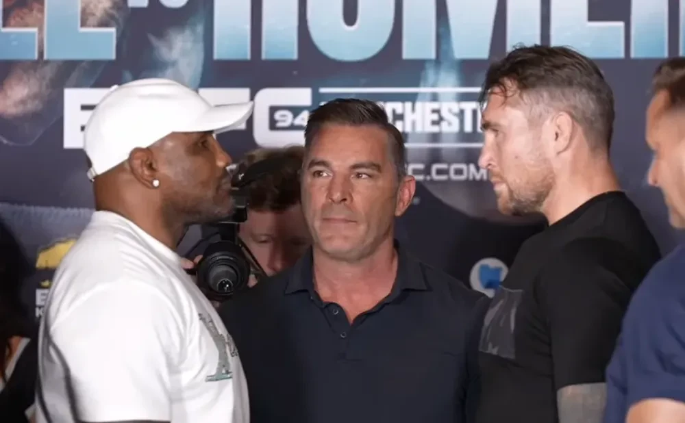 Darren Till và Yoel Romero đối mặt tại họp báo BKFC
