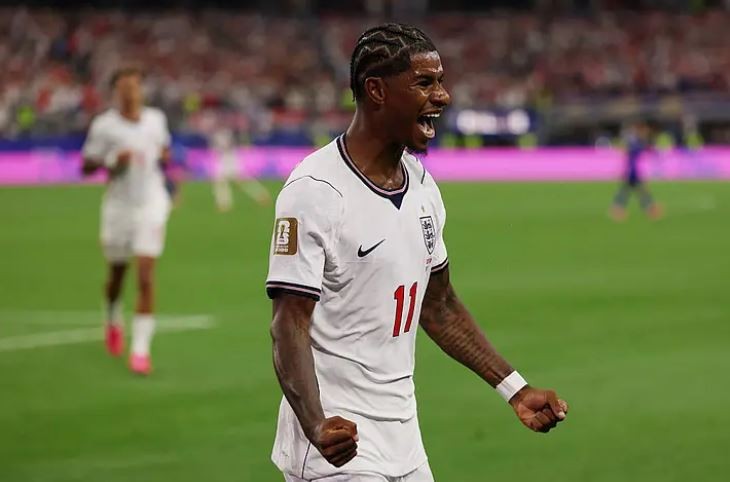 Rashford vẫn là chân sút lợi hại của MU và Tam sư. Ảnh: Getty Images.