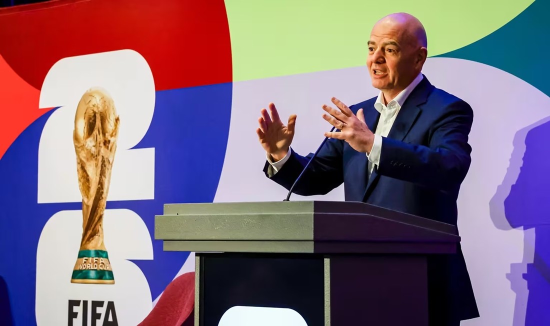 Chủ tịch FIFA Gianni Infantino. Ảnh: FIFA.com.