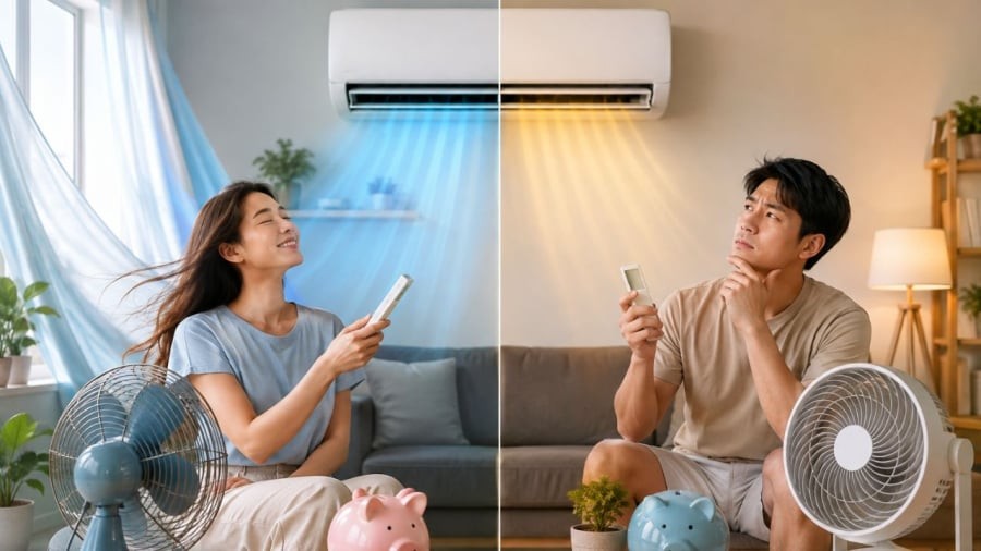 Bật điều hòa 28 hay 26 độ sẽ tiết kiệm hơn?