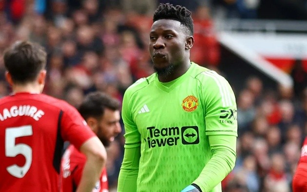 Onana thuộc nhóm hưởng lương khủng tại Man Utd. (Ảnh: Telegraph)