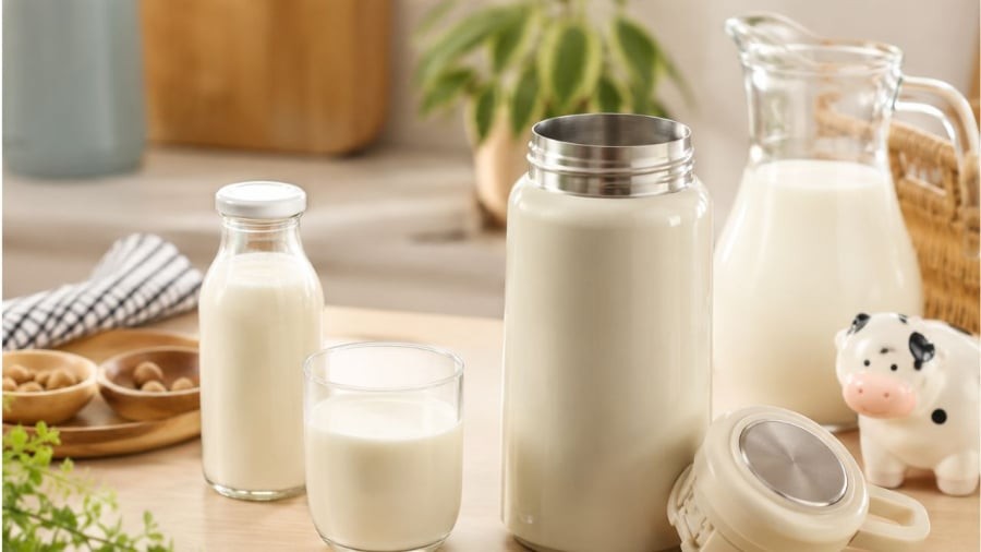 Có nên đựng sữa trong cốc giữ nhiệt không?