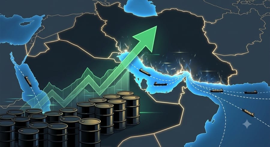 Lo ngại về tình hình tại eo biển Hormuz đã góp phần đẩy giá dầu Brent vượt 82 USD/thùng và dầu WTI lên trên 77 USD/thùng trong phiên giao dịch mới nhất.