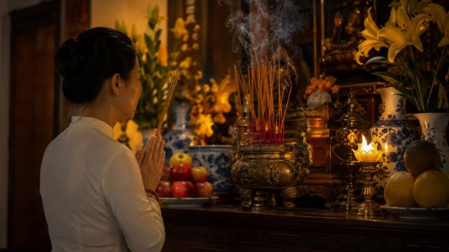 Người xưa dặn không nên thắp hương buổi tối nhất là vào tháng 7 âm lịch
