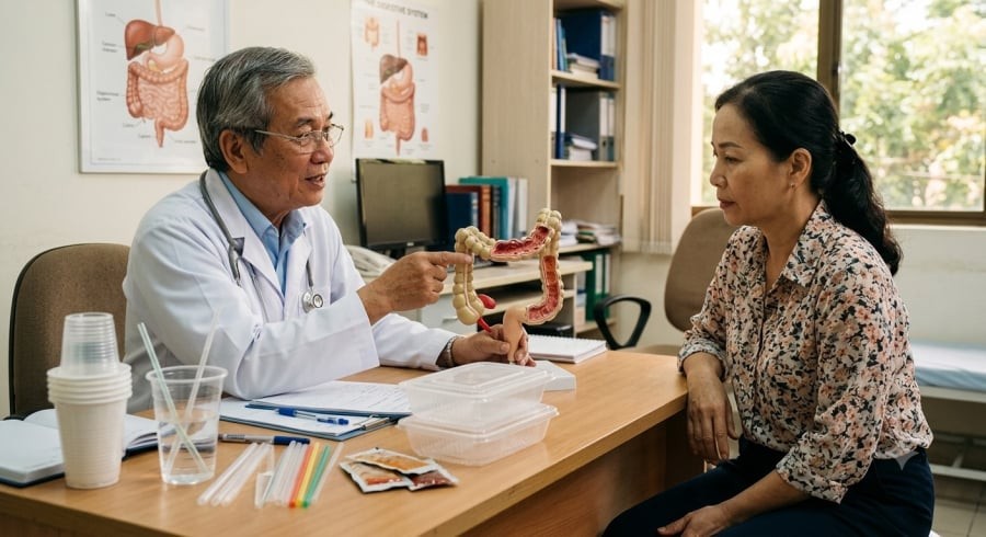 Hạn chế sử dụng đồ nhựa dùng một lần và duy trì lối sống lành mạnh là những biện pháp được khuyến khích để bảo vệ sức khỏe đường ruột.