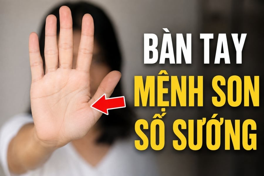 Người xưa tin rằng có những dấu hiệu xuất hiện trong lòng bàn tay được xem là 