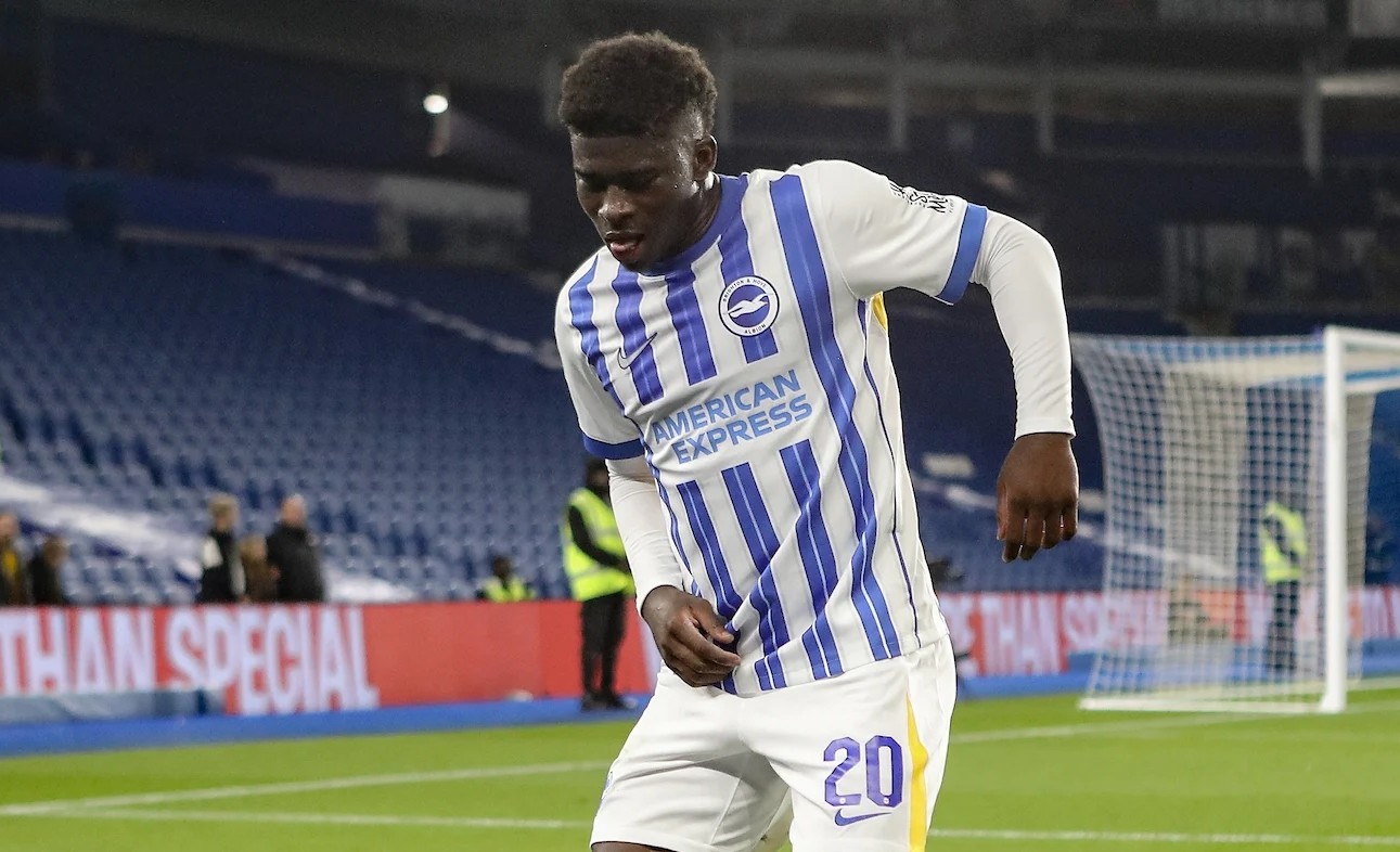 Carlos Baleba khó đến Man Utd hè năm nay. Ảnh: Brighton & Hove Albion FC.