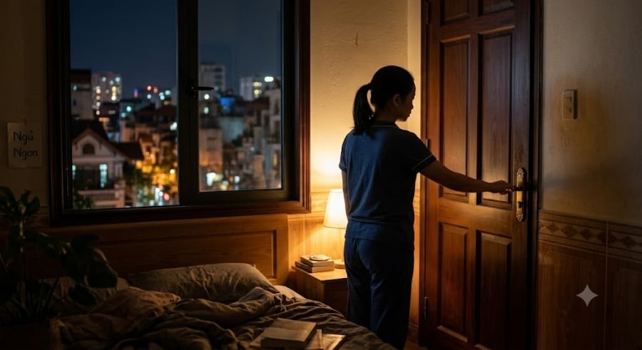 Theo Viện Nghiên cứu An toàn PCCC (UL FSRI), đóng cửa phòng ngủ vào ban đêm có thể cứu sống bạn trong một vụ cháy.


