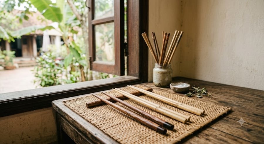 Theo khuyến nghị từ các chuyên gia an toàn thực phẩm, thời gian sử dụng lý tưởng của đũa tre và đũa gỗ chỉ dao động từ 3 đến 6 tháng, tùy thuộc vào tần suất sử dụng và cách bảo quản.

