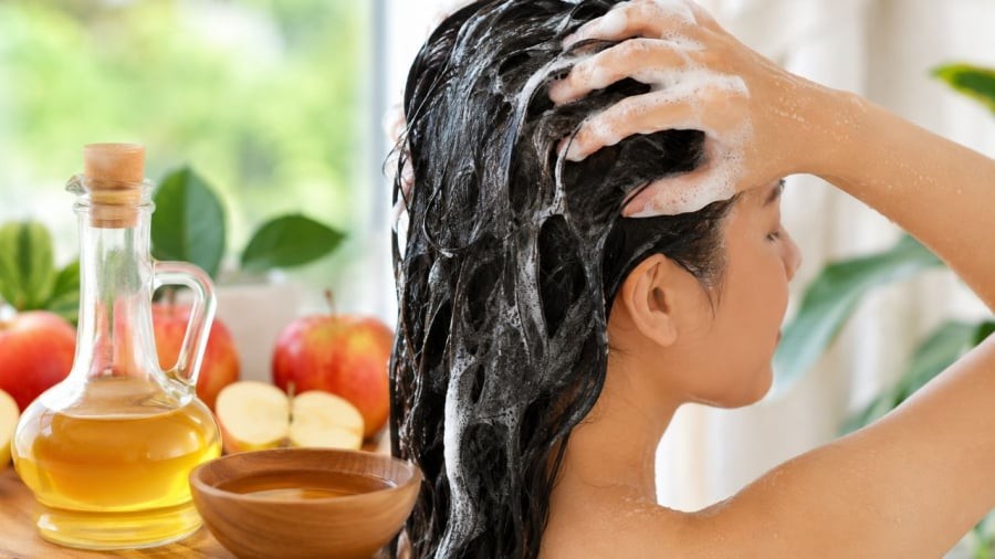 Giấm giúp tóc mềm mượt hơn?