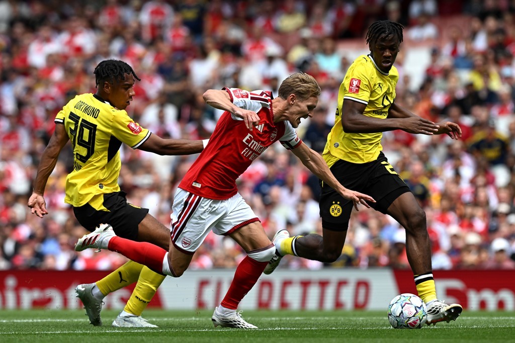 Trận đấu đã diễn ra kịch tính. Ảnh: Sky Sports.
