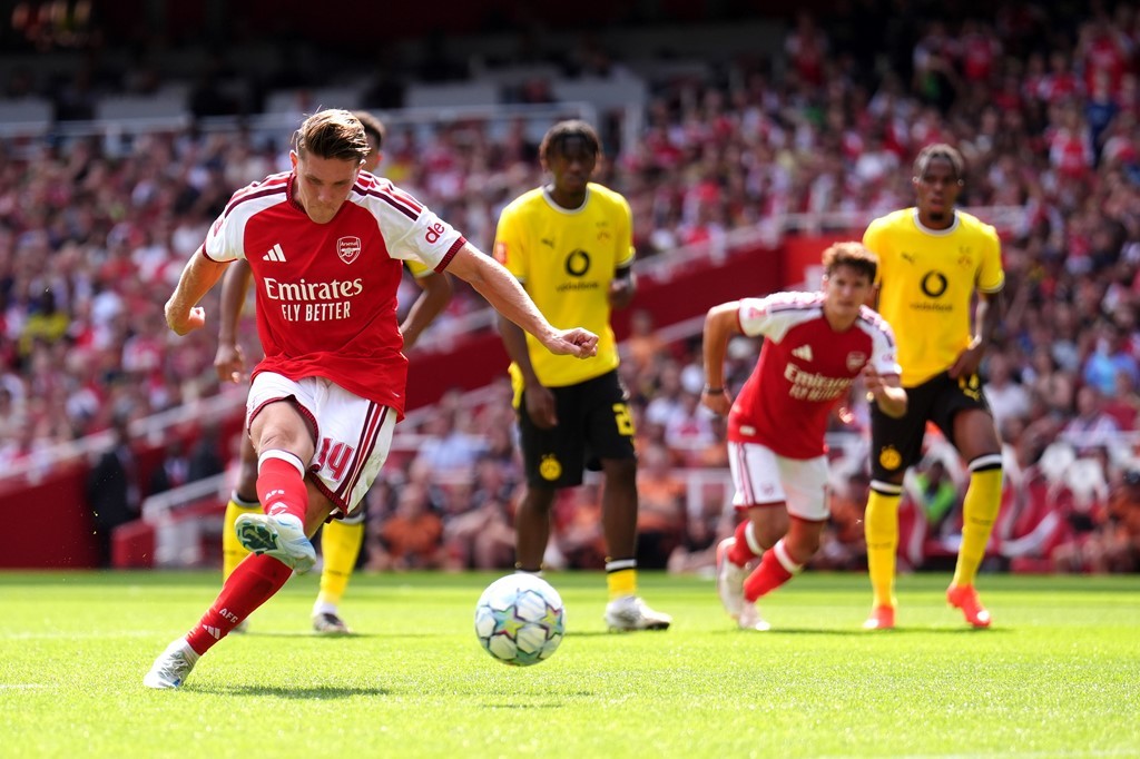  Gyokeres ghi bàn trên chấm phạt đền. Ảnh: Sky Sports.