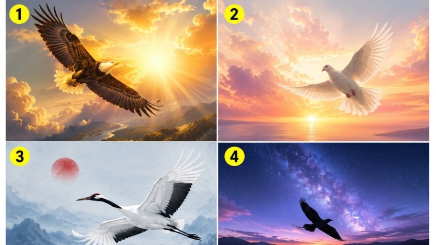 Bạn chọn cánh chim nào?