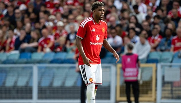 Andrey Santos đang hòa nhập nhanh chóng trong màu áo Man United. Ảnh: Getty Images