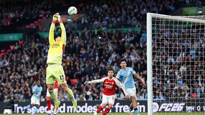 Kepa vẫn đang giữ thương vụ thủ môn đắt giá nhất thế giới. Ảnh: BBC.