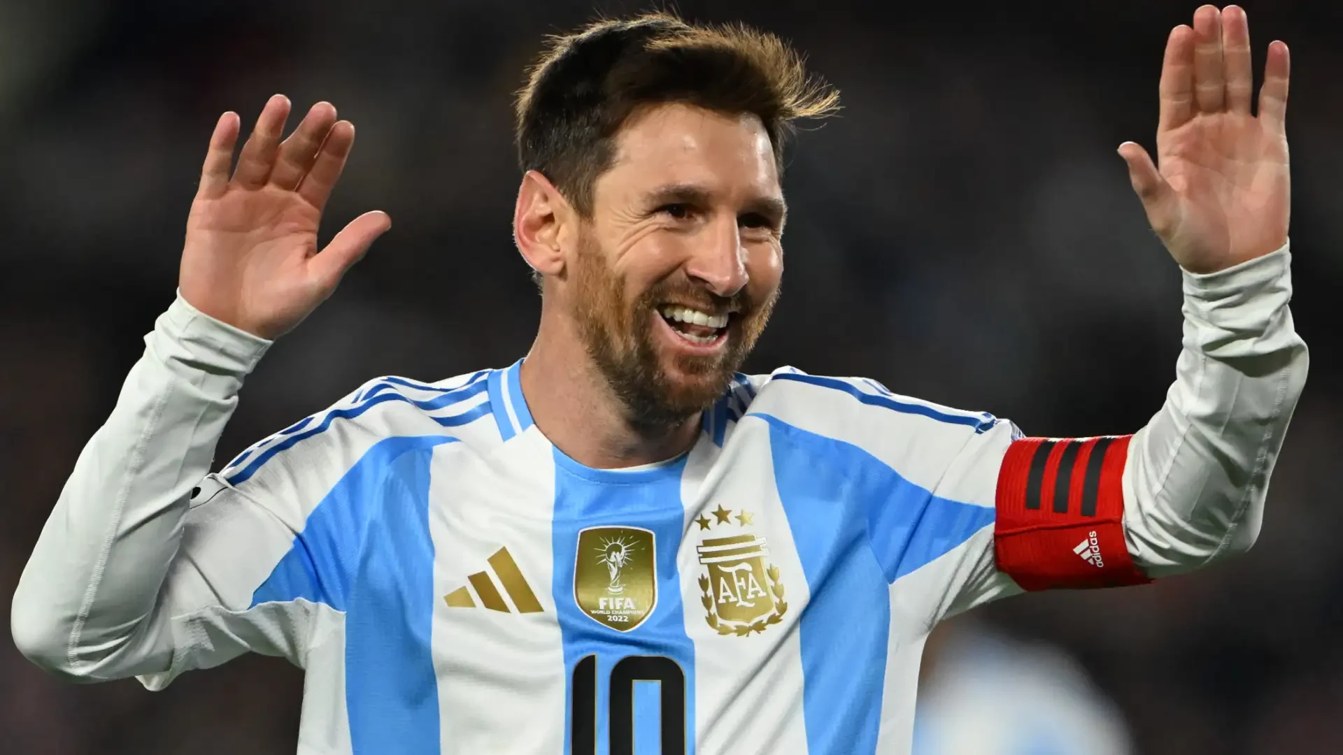 Số Cap khẳng định vị trí đặc biệt của Messi tại Argentina. Ảnh: Getty.