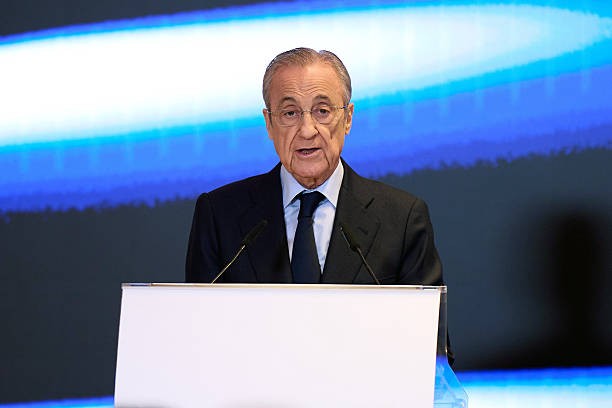 Phải mất rất nhiều thời gian, Perez mới chấp thuận kế hoạch chiêu mộ Rodri. Ảnh: Getty Images. 