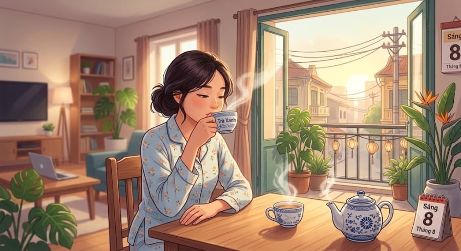Rất nhiều người có thói quen nhâm nhi tách trà nóng vào buổi tối để thư giãn. Đây lại là sai lầm tai hại cho người bệnh huyết áp.

