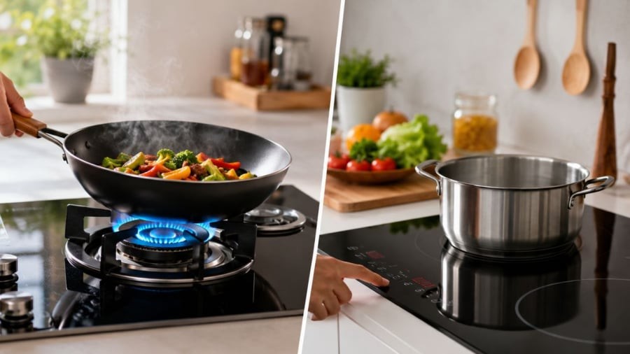 NHiều gia đình dần chuyển từ dạng bếp gas sang bếp điện