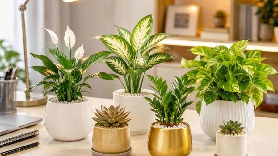 Cách chọn cây cho người mệnh Kim nên chú ý màu sắc