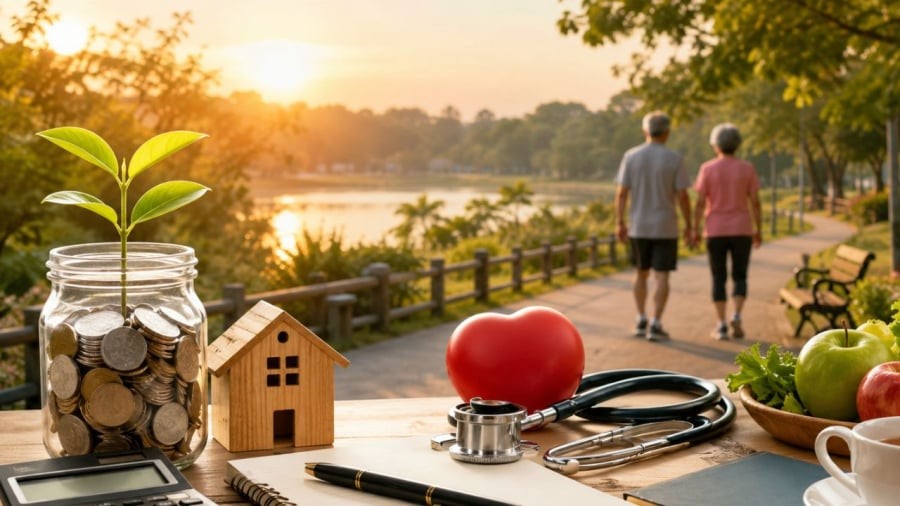 Hãy chuẩn bị sớm 3 thứ này để tuổi già được yên ổn