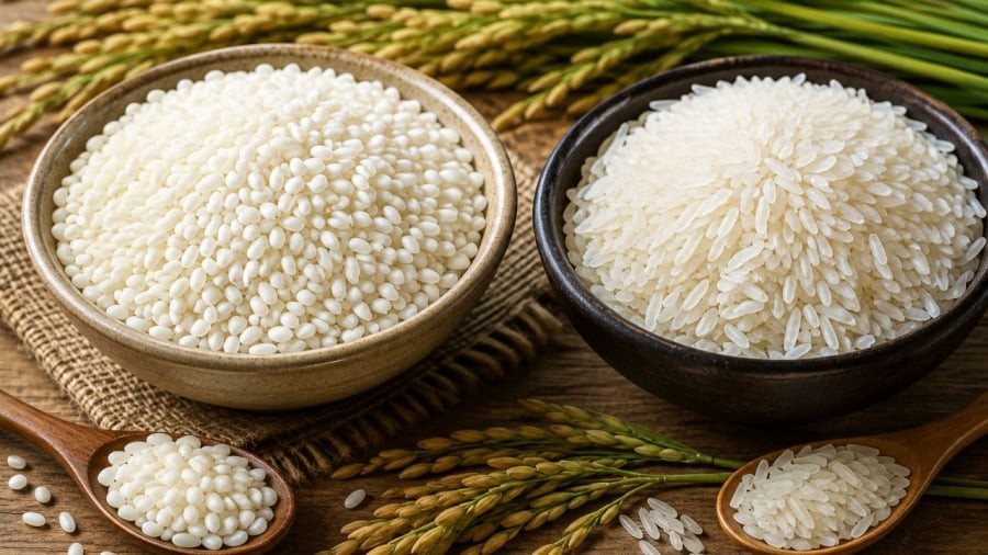 Gạo nếp có phải bổ dưỡng hơn gạo tẻ không?