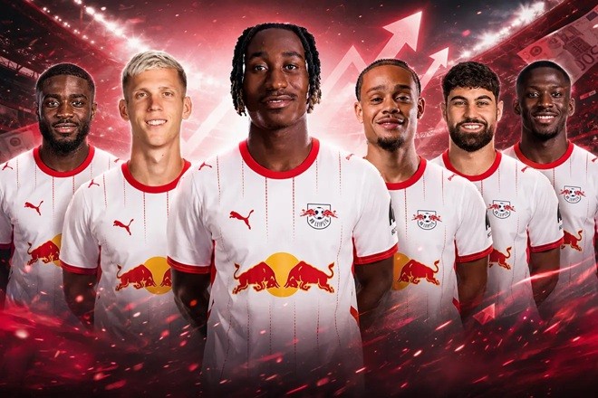 RB Leipzig là một trạm trung chuyển uy tín cho các cầu thủ. Ảnh: Marca.