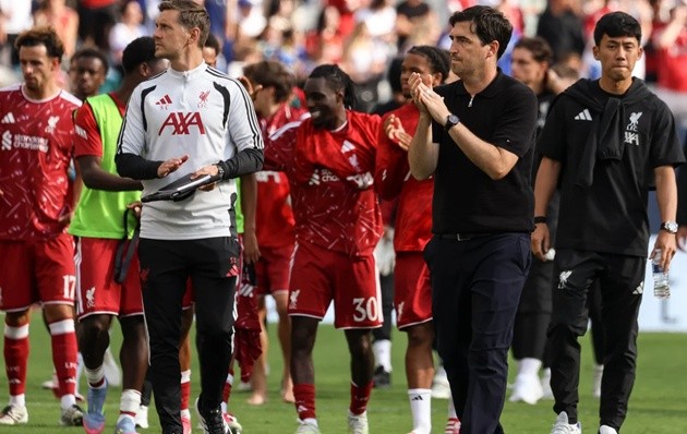 Liverpool chuẩn bị mùa giải đầu tiên với Andoni Iraola. Ảnh: The Athletic.