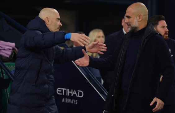 Enzo Maresca đang nỗ lực để xây dựng 1 đế chế của riêng mình tại Man City. Ảnh: Getty.