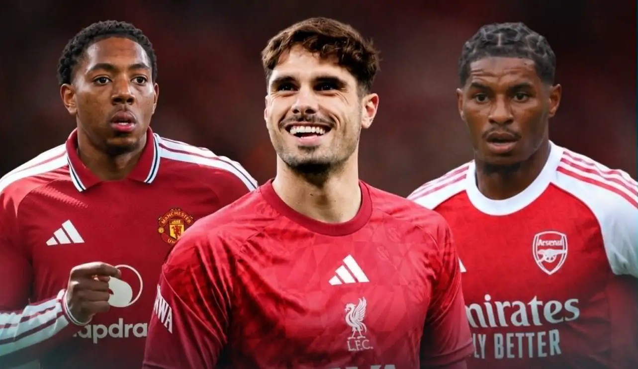 Neto đến Liverpool, Rashford đến Arsenal, và Lewis-Skelly đến Manchester United có phải là giải pháp? Ảnh: Football365.
