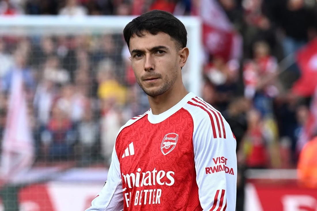 Martin Zubimendi có thể là phương án đáng cân nhắc cho Chelsea. Ảnh: Arsenal FC.