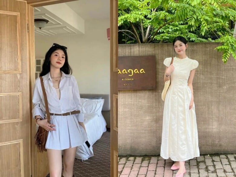 Có những buổi sáng chỉ cần một món đồ là đủ để hoàn thiện trang phục. Khi đó, váy liền chính là lựa chọn tiện lợi nhất.

