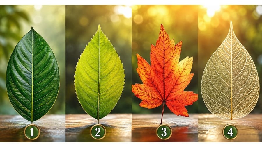 Bạn chọn chiếc lá nào?