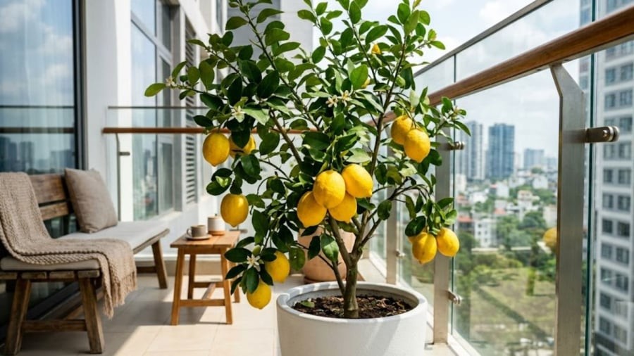 Cây chanh vàng ưa nắng nên cần được trồng ở vị trí đón nhiều nắng (tối thiểu 6-8 tiếng/ngày).