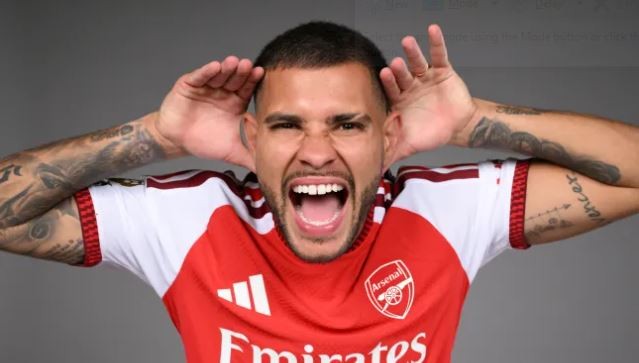  Bruno Guimaraes là bổ sung chất lượng cho Arsenal. Ảnh: Getty Images.